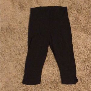 High rise crop legging